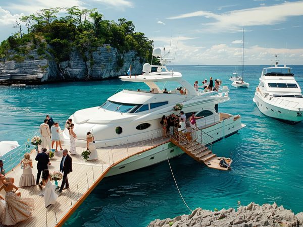 boat-is-docked-people-deck